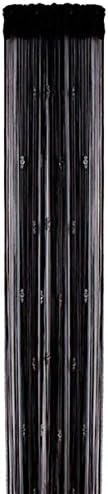 GREENWISH String Curtains Black Beads Curtains Doorway Tassel Curtain Thread