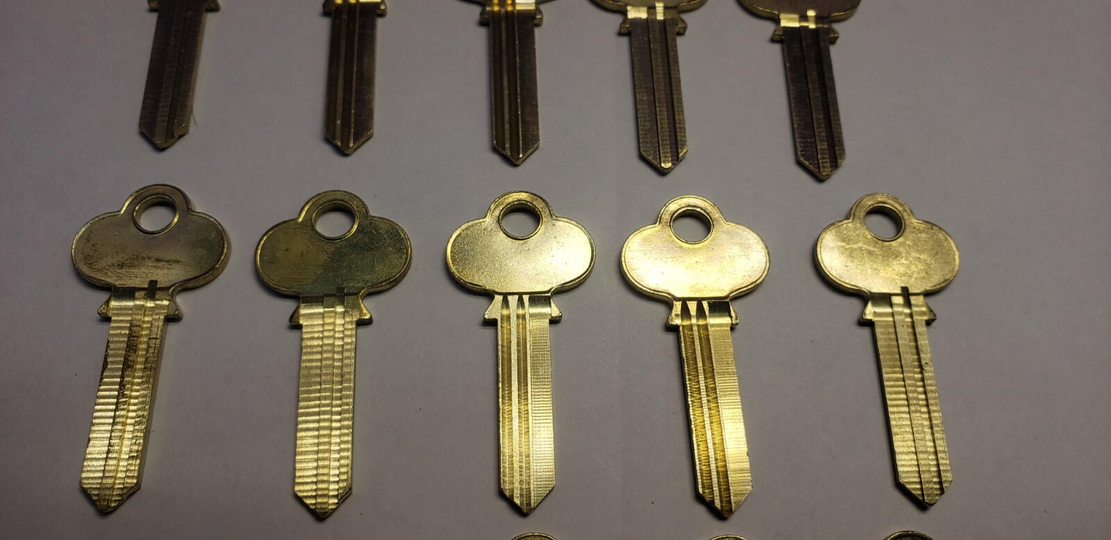15 ASSORTED CORBIN X1-77-6 LOCKSMITH ORIGINAL CORBIN KEY BLANKS NEW OLD STOCK