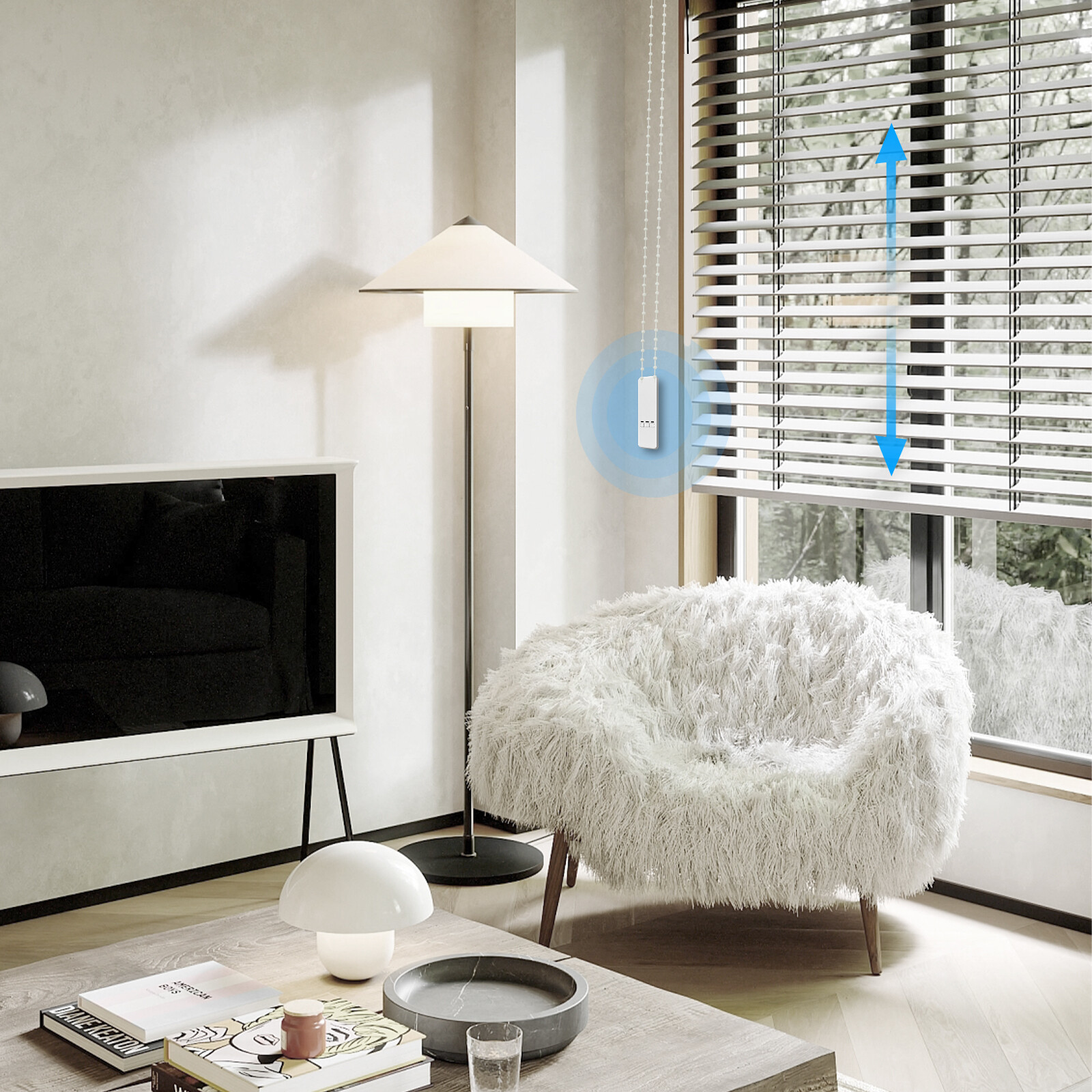 MOES WiFi Smart Curtain Motor Roller Blinds Shutter Drive Remote Alexa Google