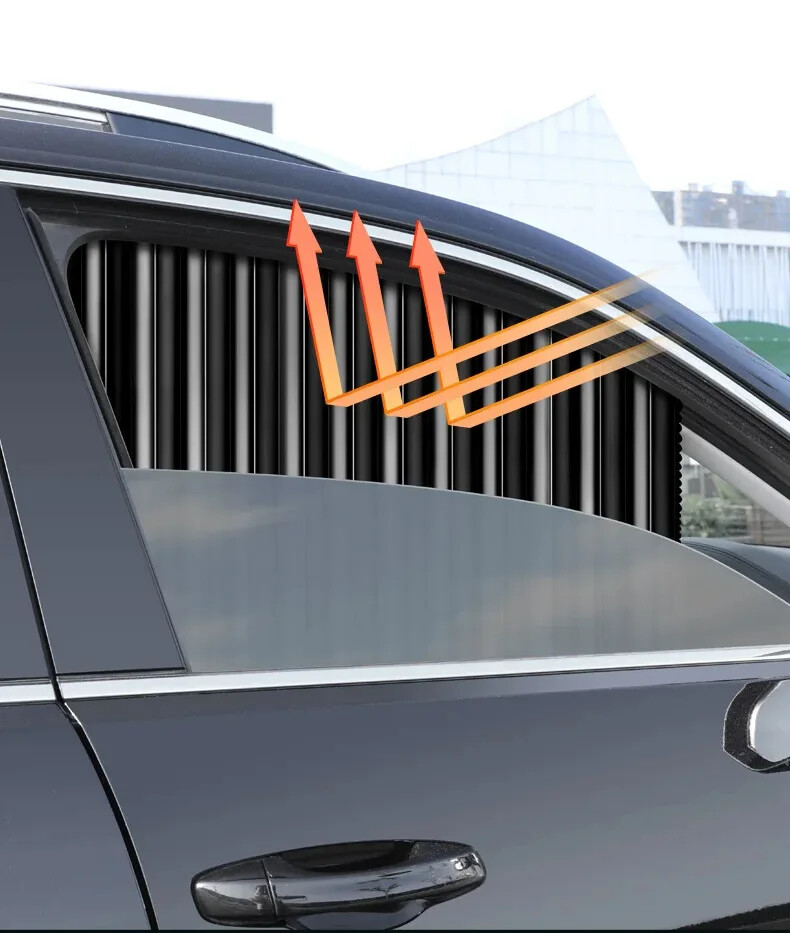 Car Sunshade Curtain Magnets Universal Front Rear Side Window Shades Curtains