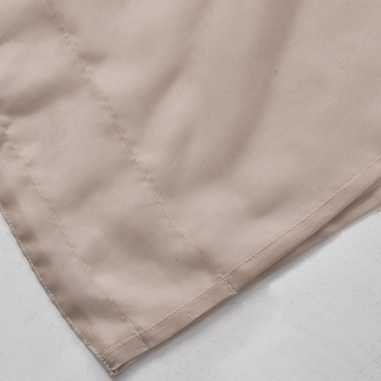 2 Panels Basic Rod Pocket Sheer Curtains with Attached Valance, Voile Drapes
