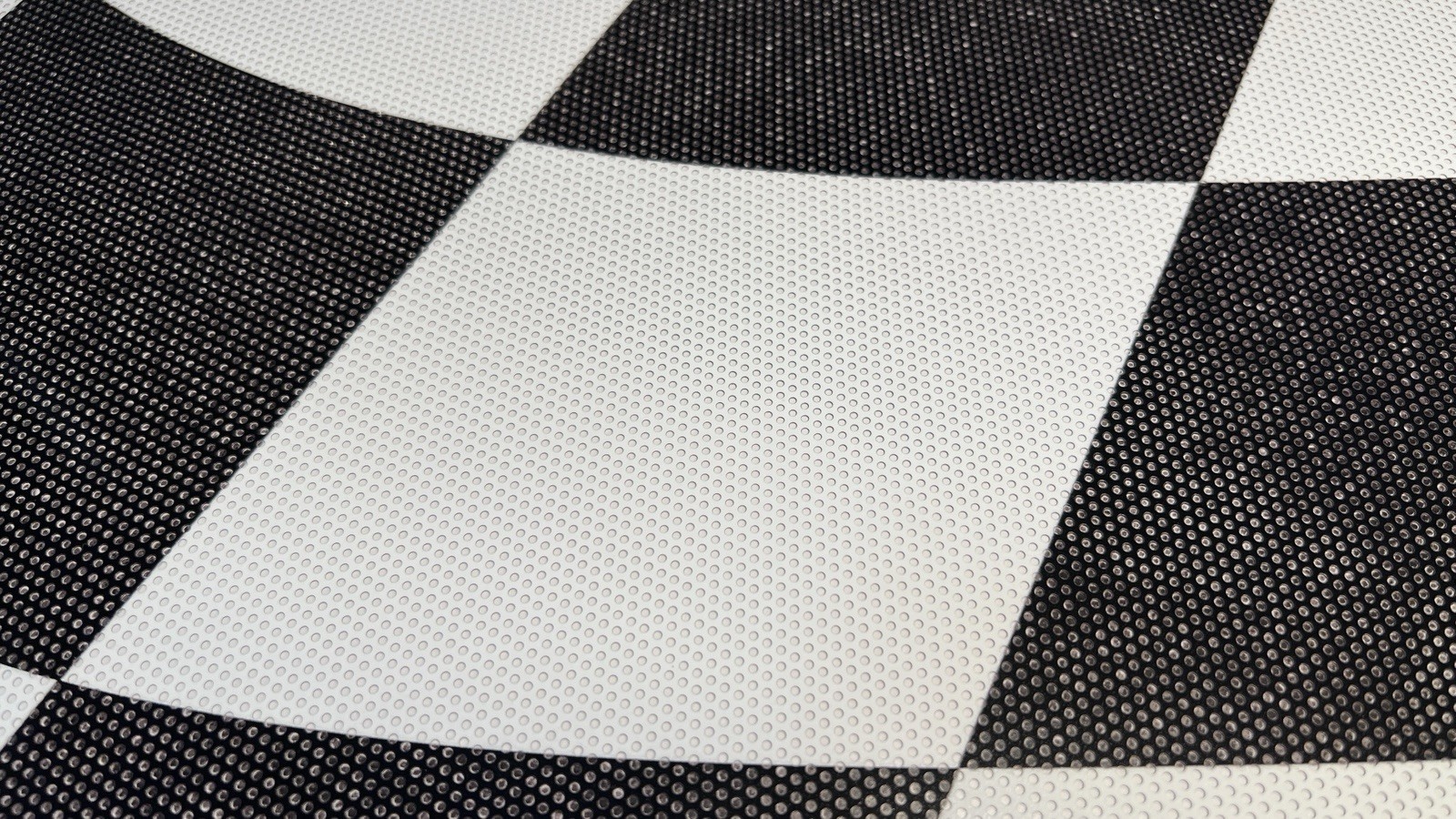 Custom Perforated Window Vinyl – One Way Vision Car Window Graphic w/ Lamination