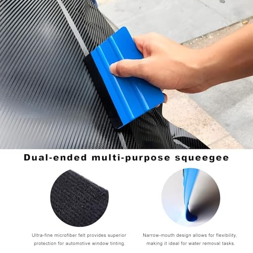 8 PCS Vinyl Wrap Tool Window Tint Kit, Auto Glass Protective Film Application