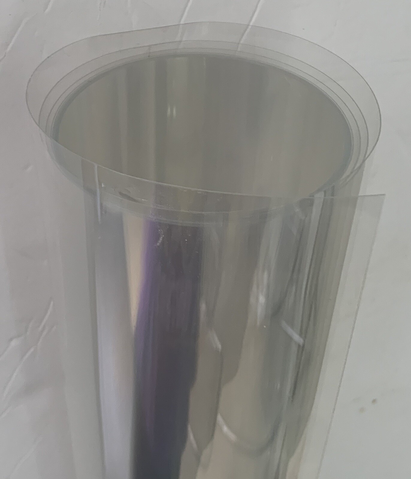 Unused 8 mil Clear Security Window Film 60” Wide By 10’ Roll