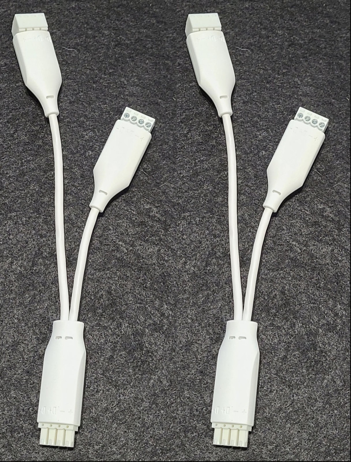 Lot Of 2 Hunter Douglas Powerview+ 4 Wire Y Connector Daisy Chain – New 1014260