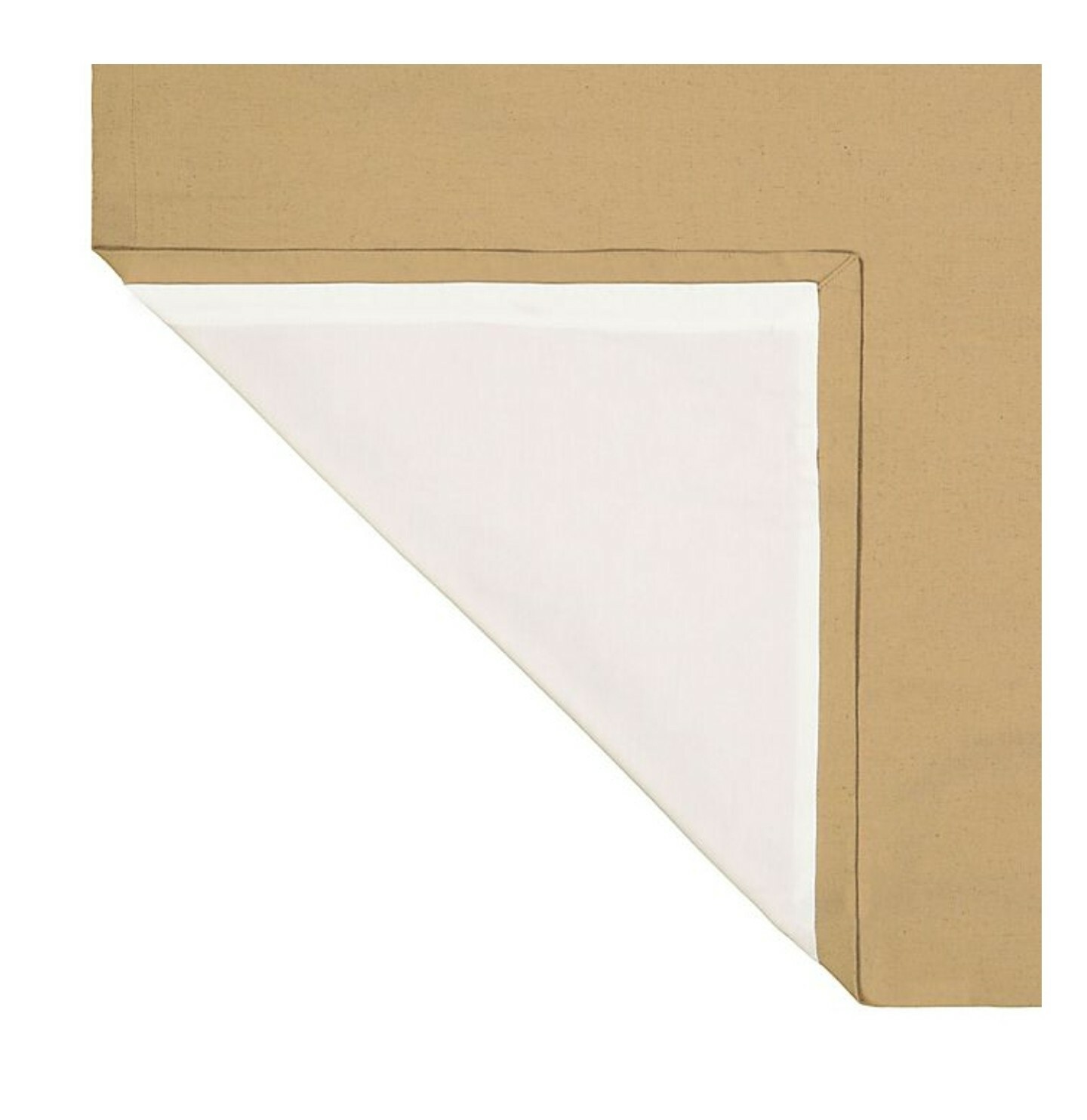 Cottlin 95-Inch Pinch Pleat/Back Tab Window Curtain Panel in Sand (Single)