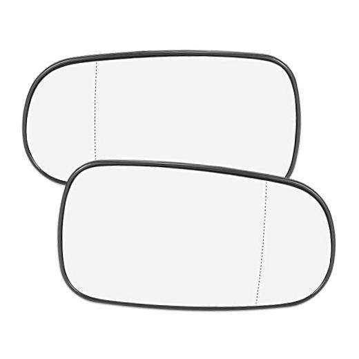 Car Rearview Left Right Side Heated Mirror Glass Double Curved with Backing