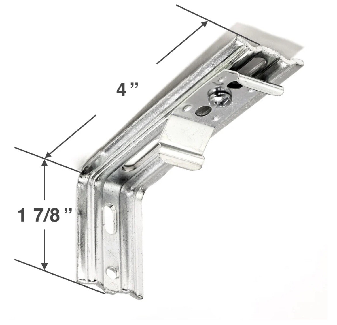 G-71 HEADRAIL VERTICAL BLIND OUTSIDE MOUNT BRACKET: GRABER – NEW – GRABER