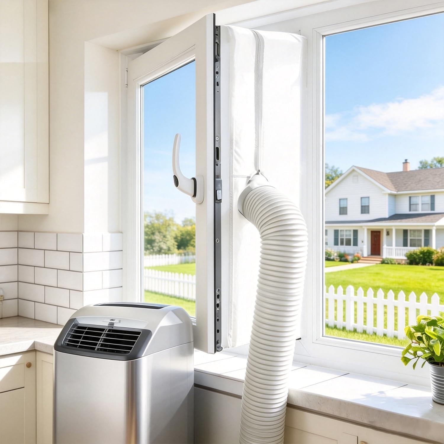 Portable Air Conditioner Window Seal Fits Most Windows Crank Out Skylights 400cm