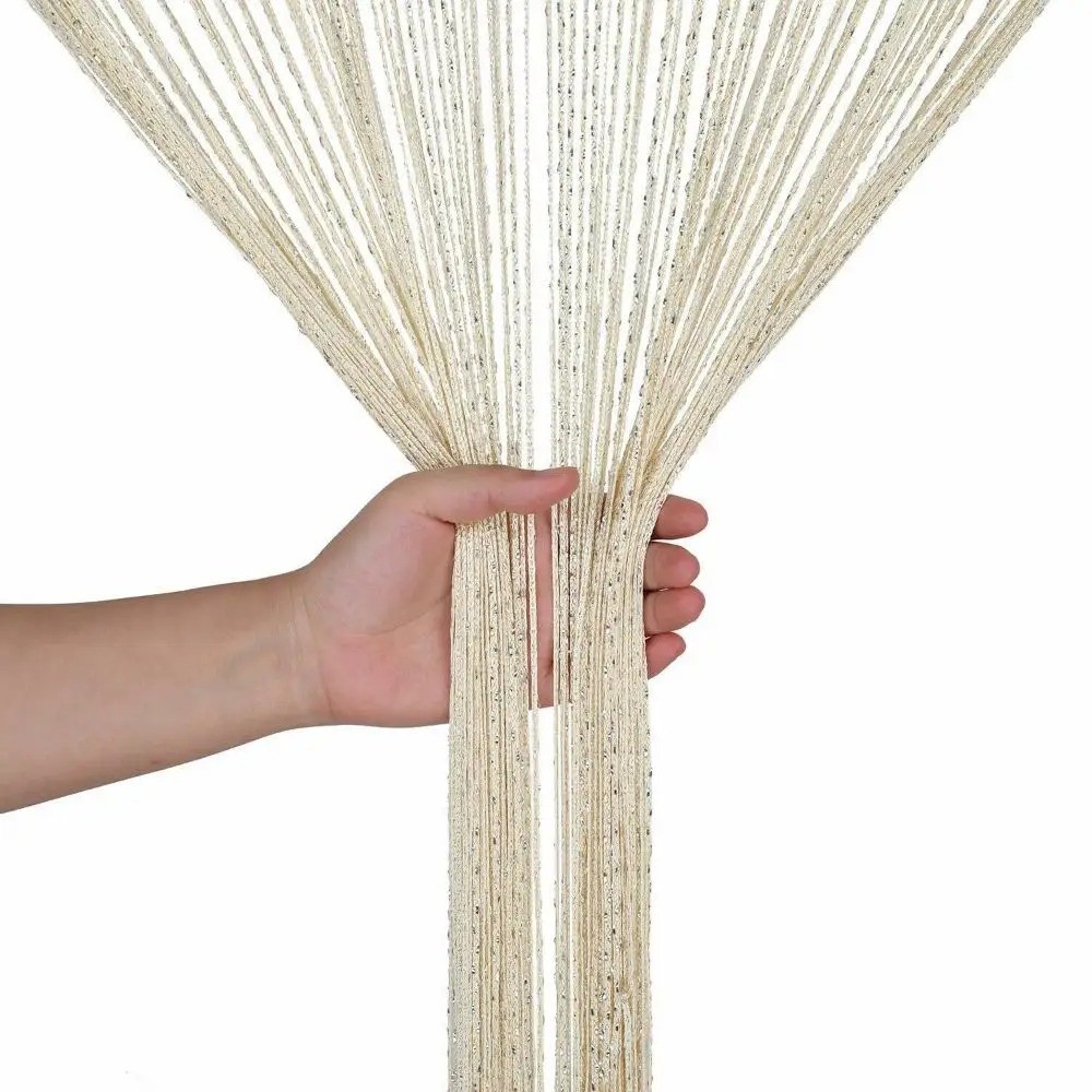 STRING CURTAIN – Doors Windows Dividers Fly Screen 90cm & 195cm Upto 280cm Drop