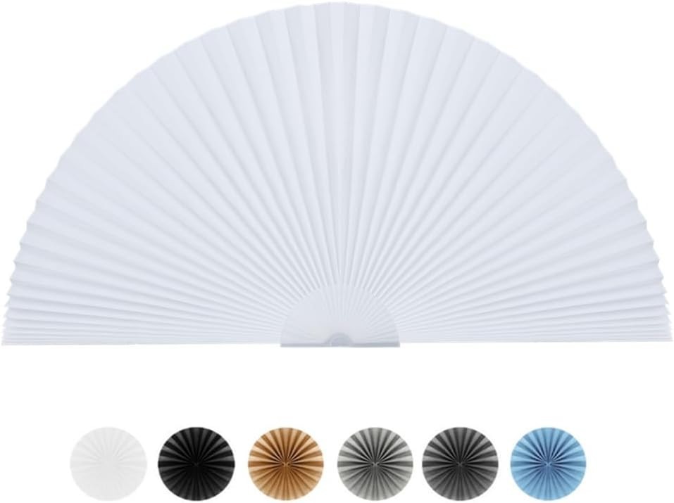 Arch Window Shade Radius 18 Inch Half Circle Arched Non-Woven Stick on Cut to Si