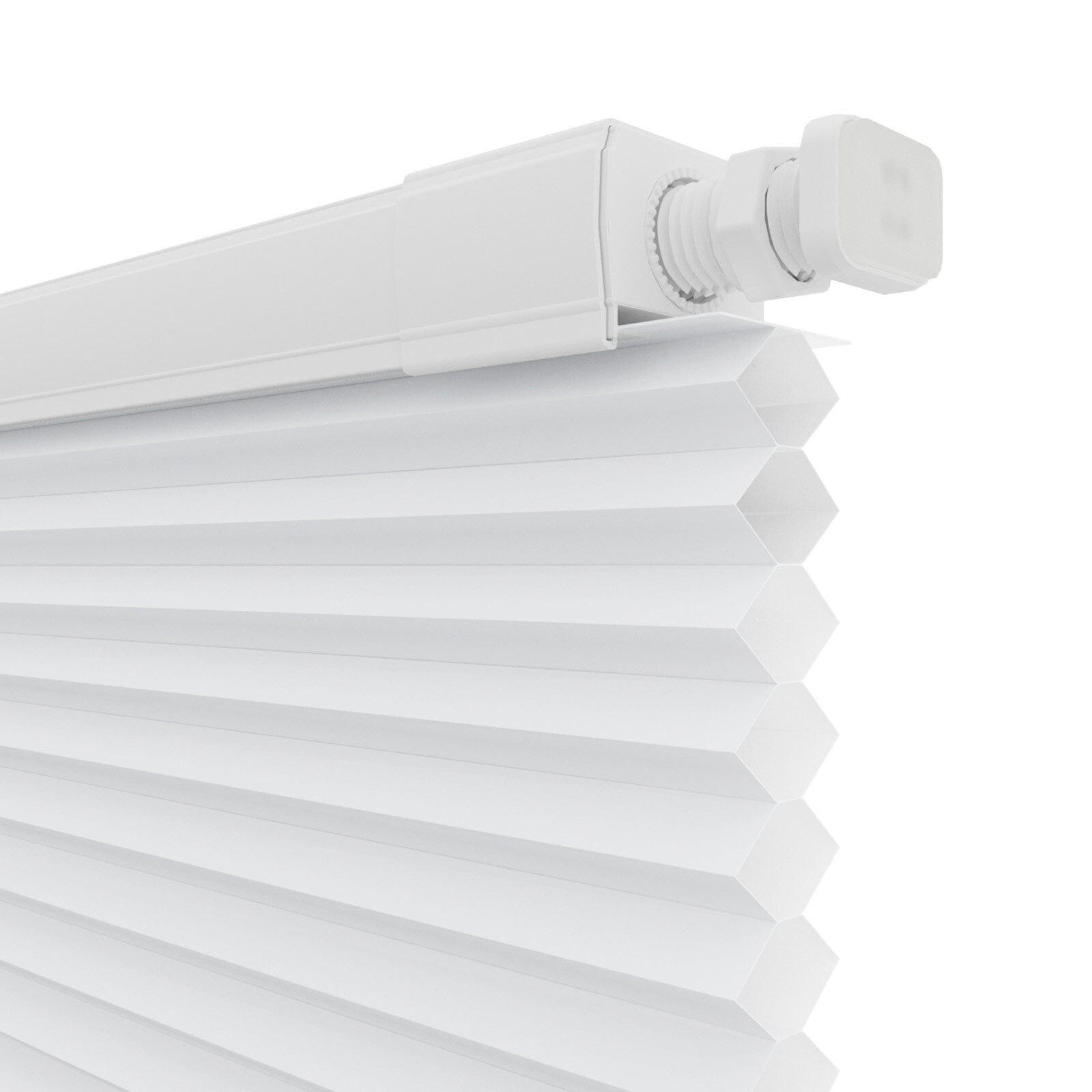 Cordless Light Filtering No Tools No Drill 1.5” Cellular Shades Honeycombs Blind