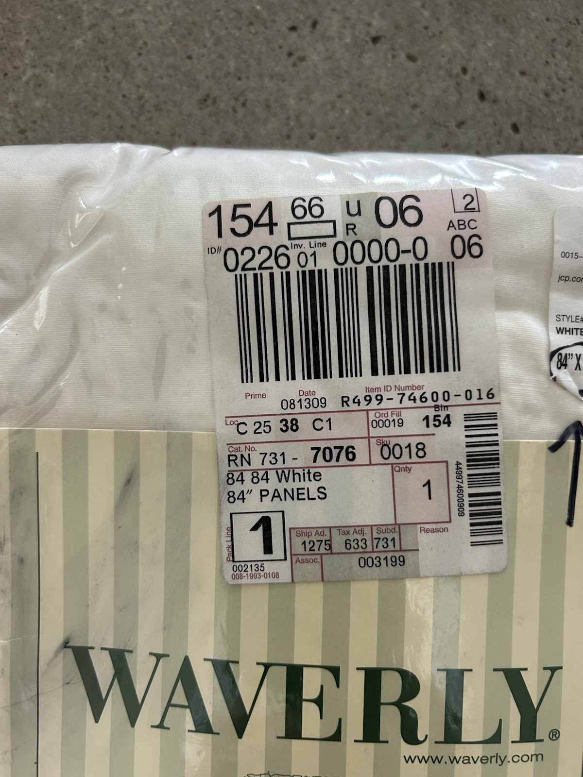 Waverly Ruffled Original Priscilla Curtains Ruffle White Eyelet 84” X 84” Pair