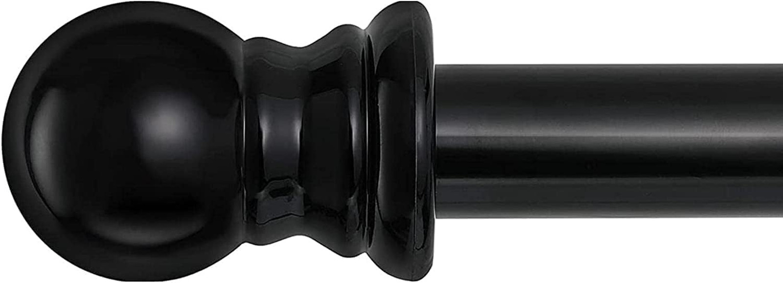 1 Inch Curtain Rod for Windows 66 to 144 Inch for Sliding Door Bedroom Patio