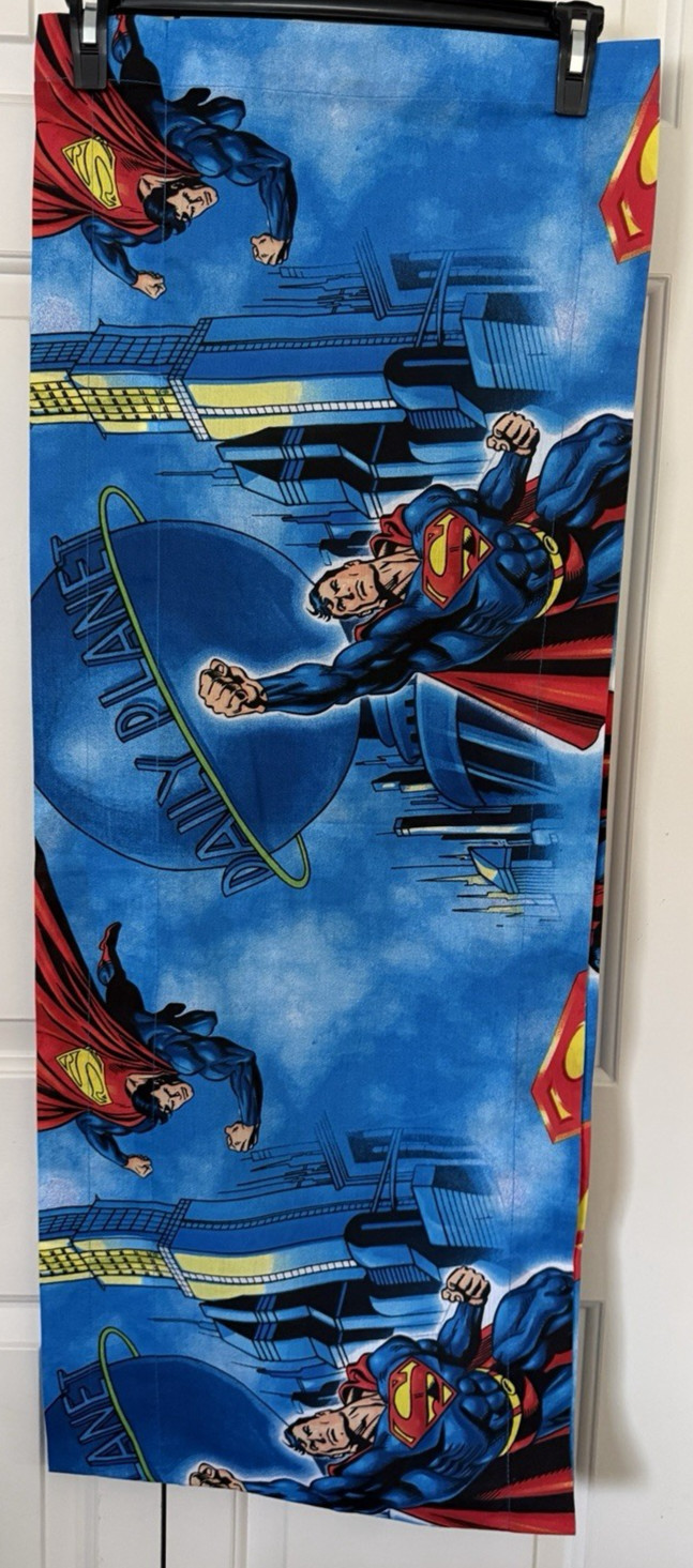 Vintage DC Comics SUPERMAN Daily Planet Window Valance