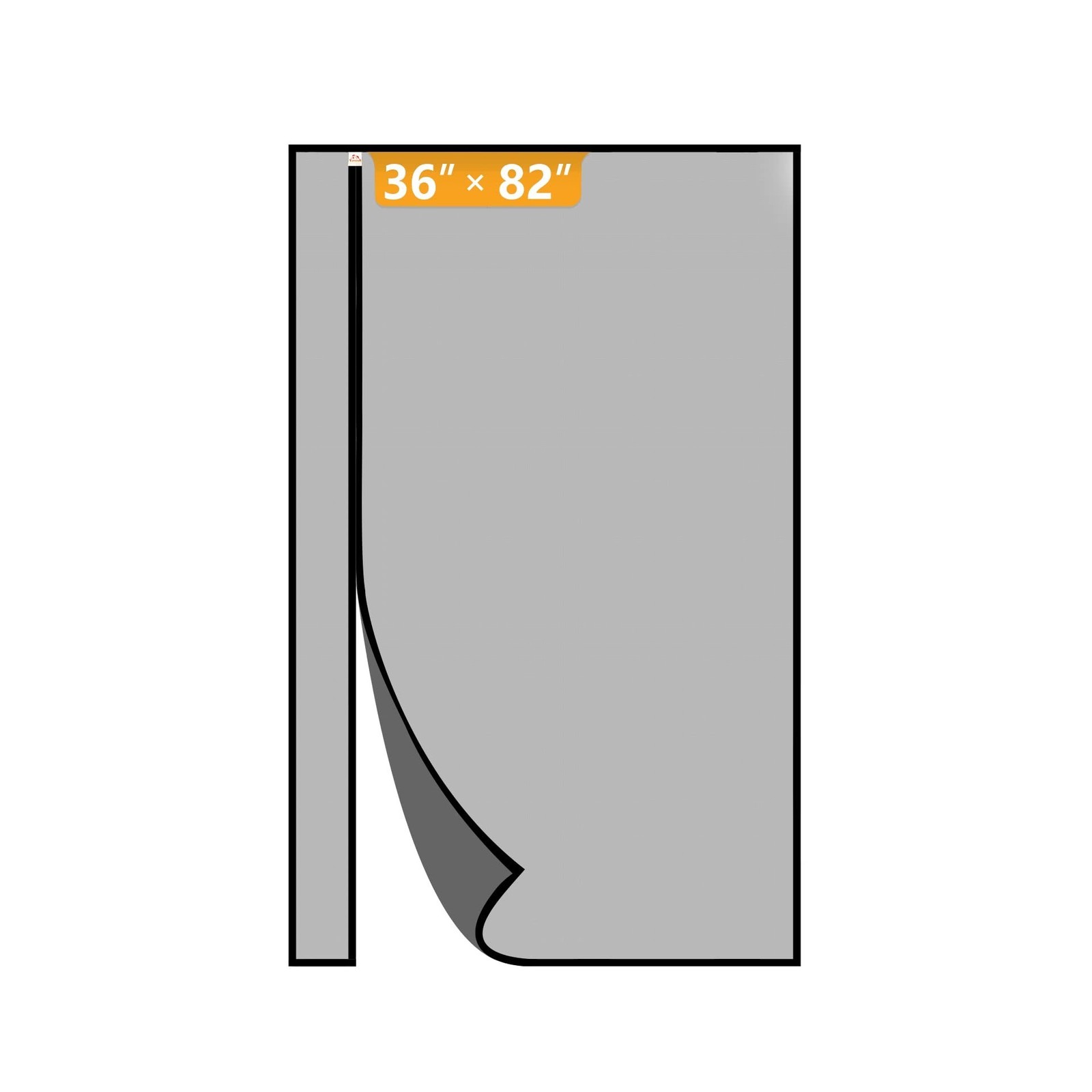 Yotache Reversible Left/Right Opening Magnetic Screen Door Fit Door… Fast Ship