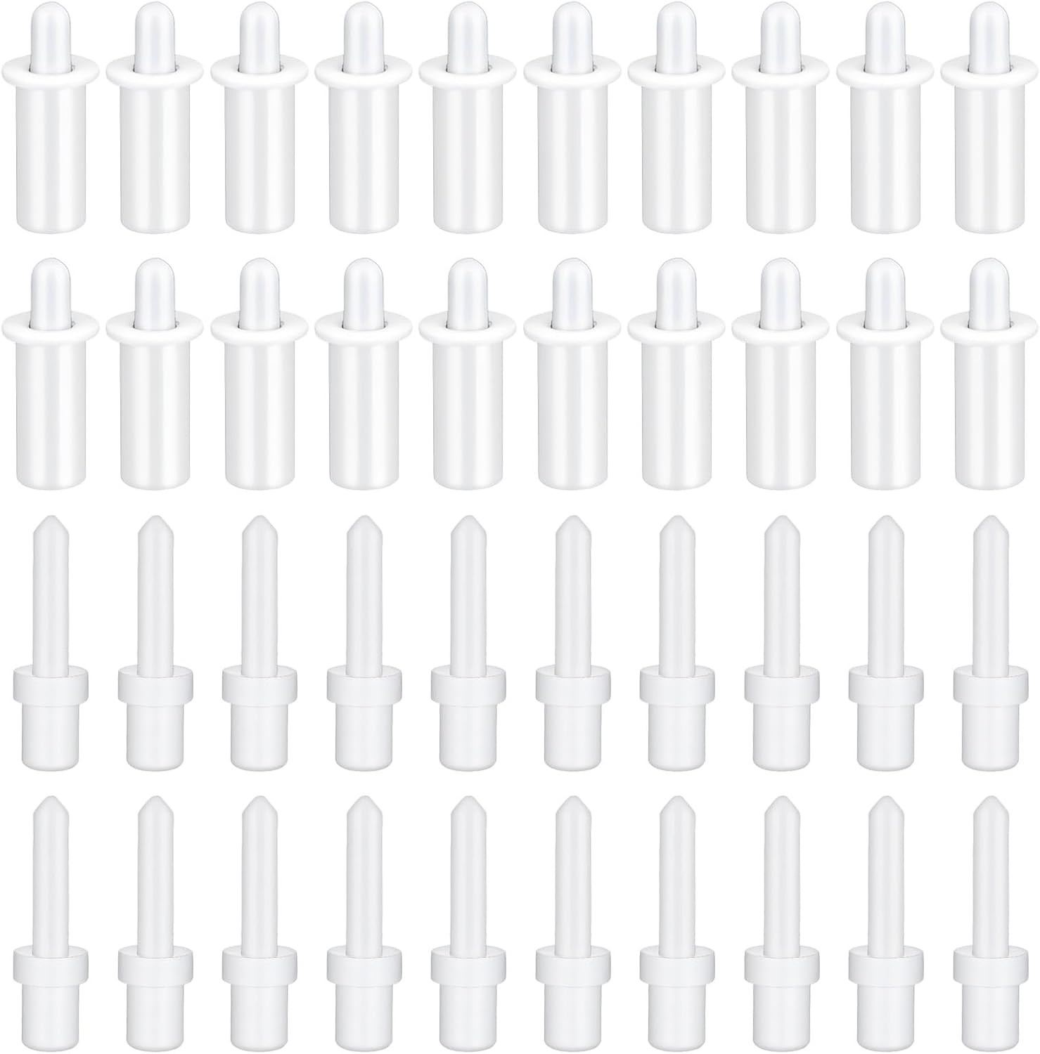 40 Pcs Plantation Shutter Repair Kit 2 Size Shutter Fasteners Spring Loaded