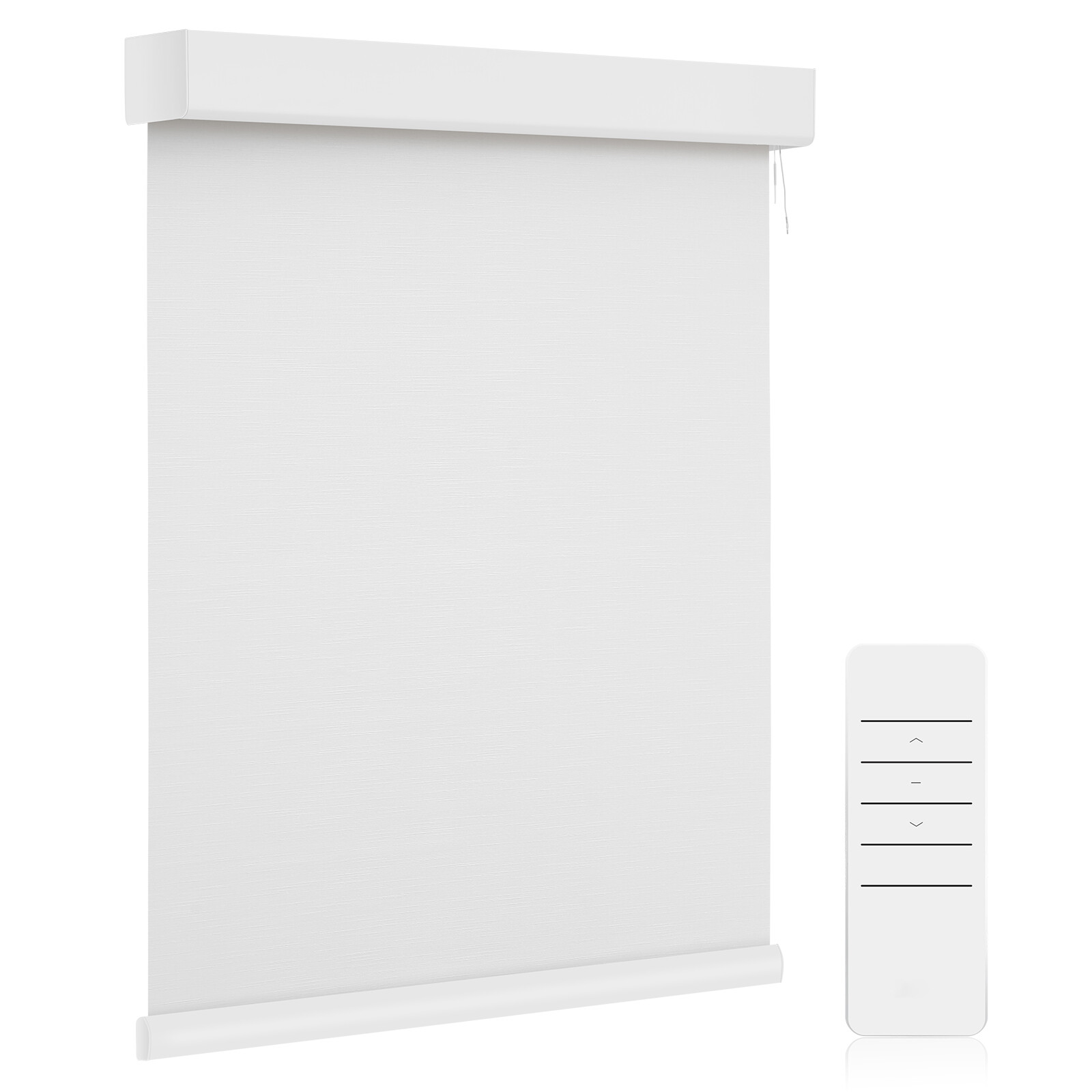 Changshade Custom Cut Smart Blackout Roller Blinds Work with Alexa Phone Control