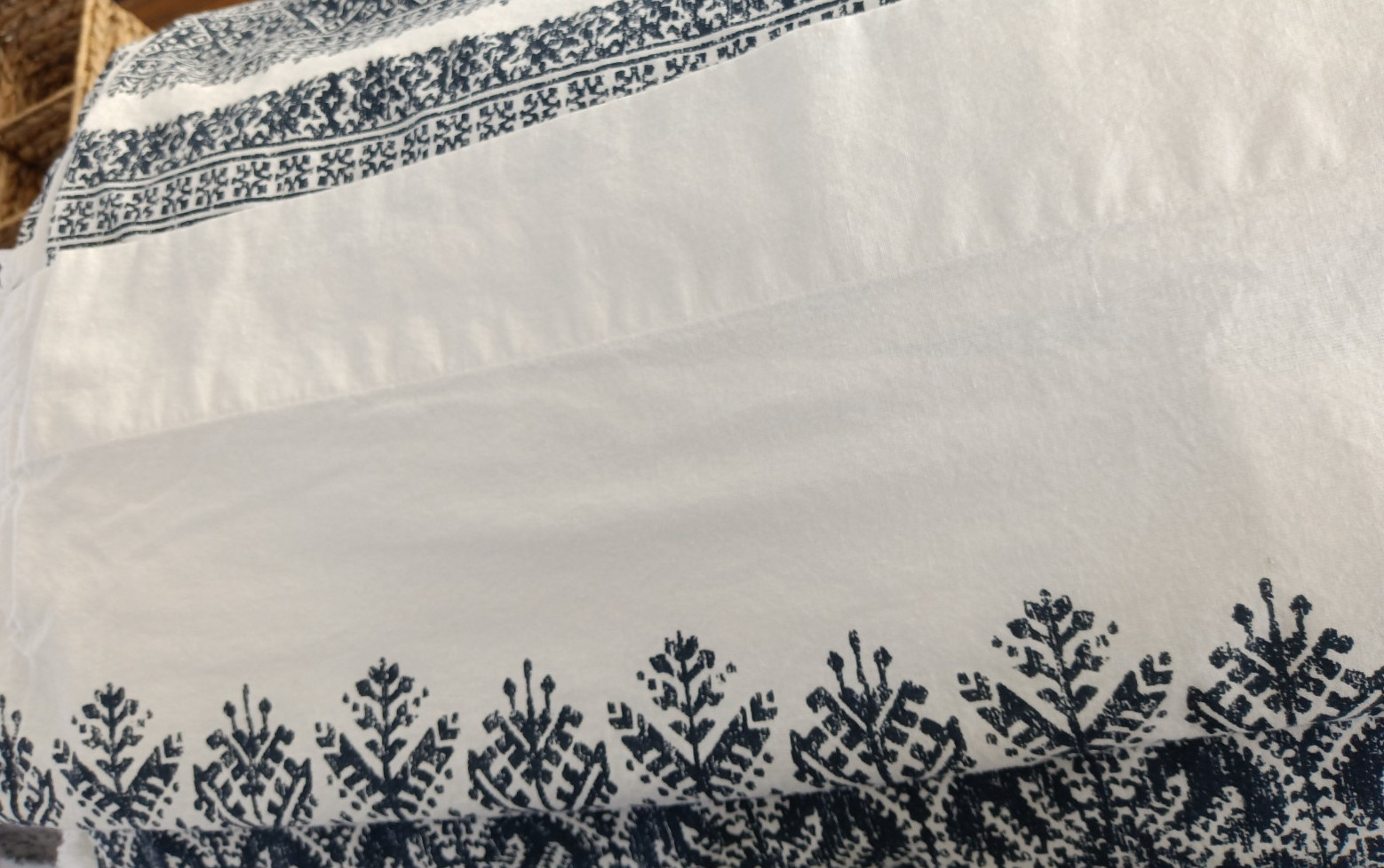 INK+IVY 100% Cotton 2 Panels Curtain Chenille 48”x 80” Geometric Boho Farmhouse