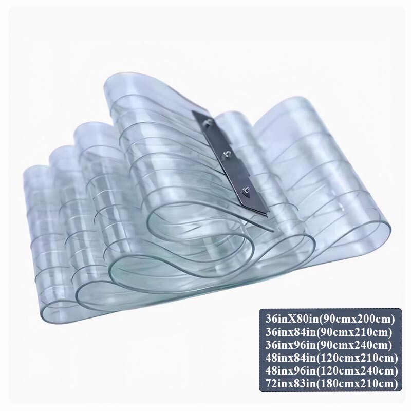 Plastic Strip Door Curtain Kit Freezer Door Curtain Gate for Cooler Warehouse