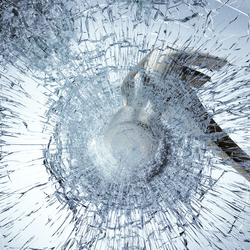 Security Window Film Clear Self-Adhesive Anti Shatter Glass UV Protection 4/8Mil