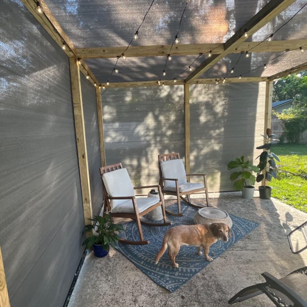 Vocray 10X30 Ft Shade Cloth for Patio, 90% UV Block
