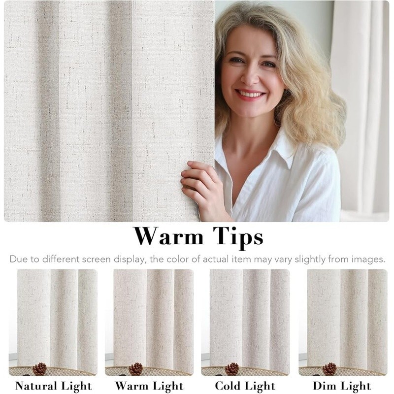 Blackout Curtain Panels 100 Polyester Noise Reducing Drapes Energy Saving New
