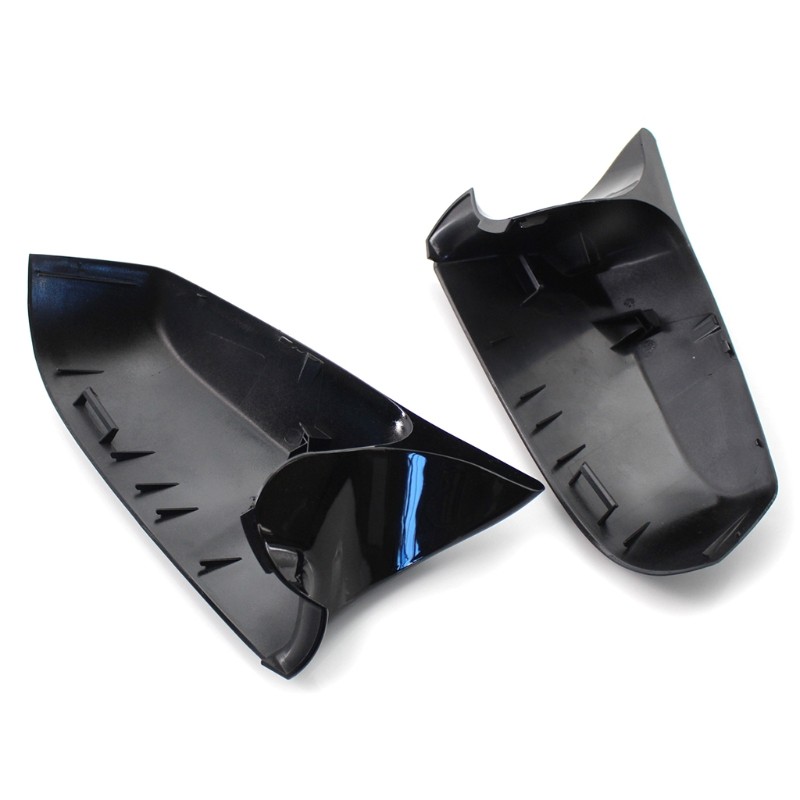 2pcs Auto Left Right Side Mirror Cover Caps for E60 E63 F06 F07 F12 5 6 7 Series