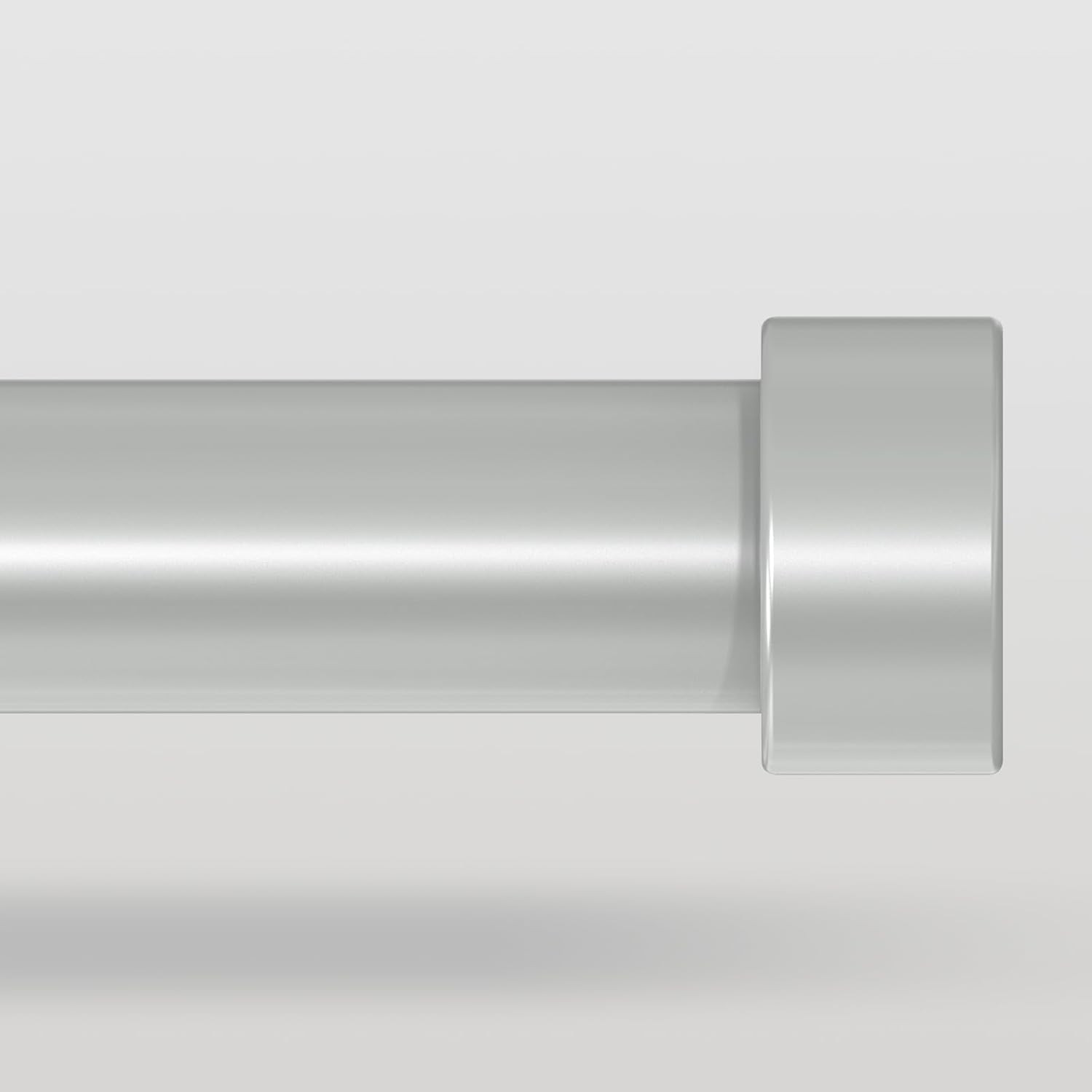 White Curtain Rods for Windows 66 to 120 Inch(5.5-10 Feet),1″ Diameter Drapery R