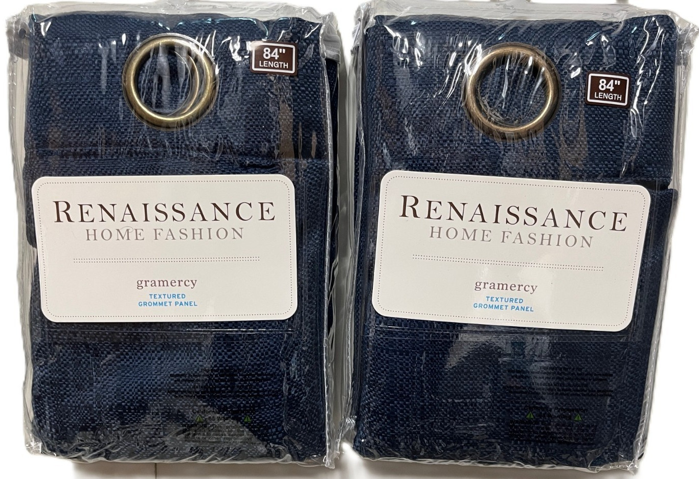 Set of 2 Gramercy Textured Grommet Top Curtain Panels