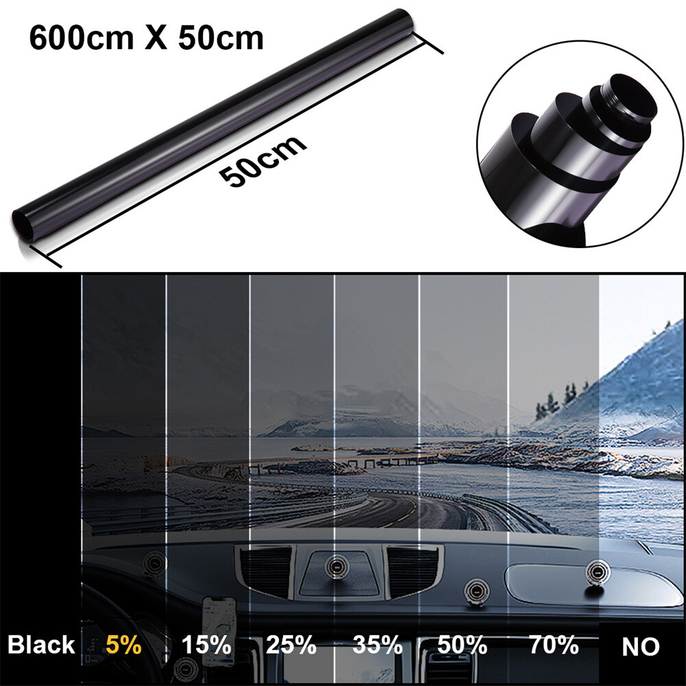 20″ x 20’ft Uncut Roll Window Tint Film 5%/15%/25%/35% VLT Car Home Office Glass