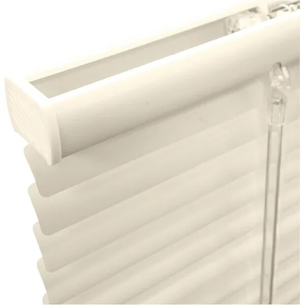 4 Pack -Champion Alabaster 1 In Cordless Room Darkening Alum. Mini Blinds 23×48″