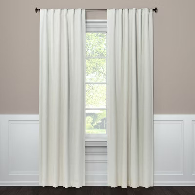 Threshold Blackout Aruba Window Curtain Panel Traditional OEKO-TEX