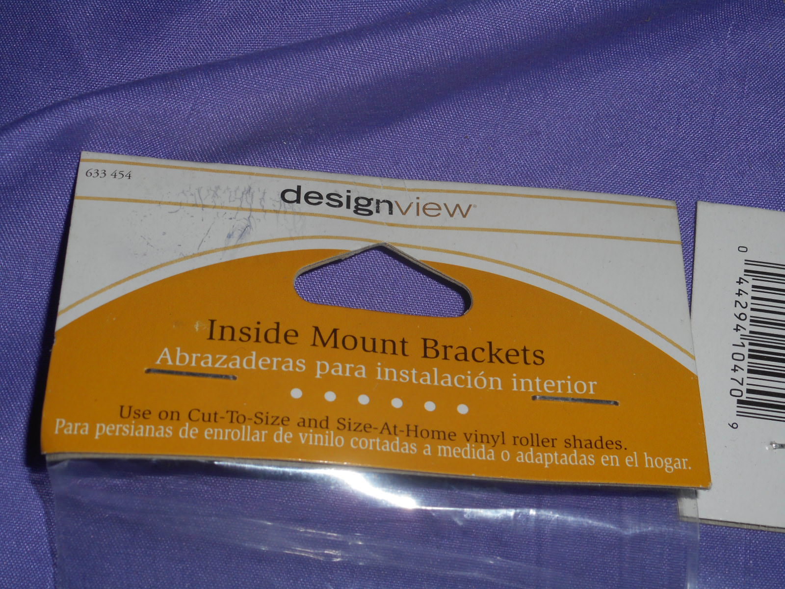 10 NEW DESIGNVIEW INSIDE MOUNT MOUNTING BRACKETS ROLLER SHADE BLINDS