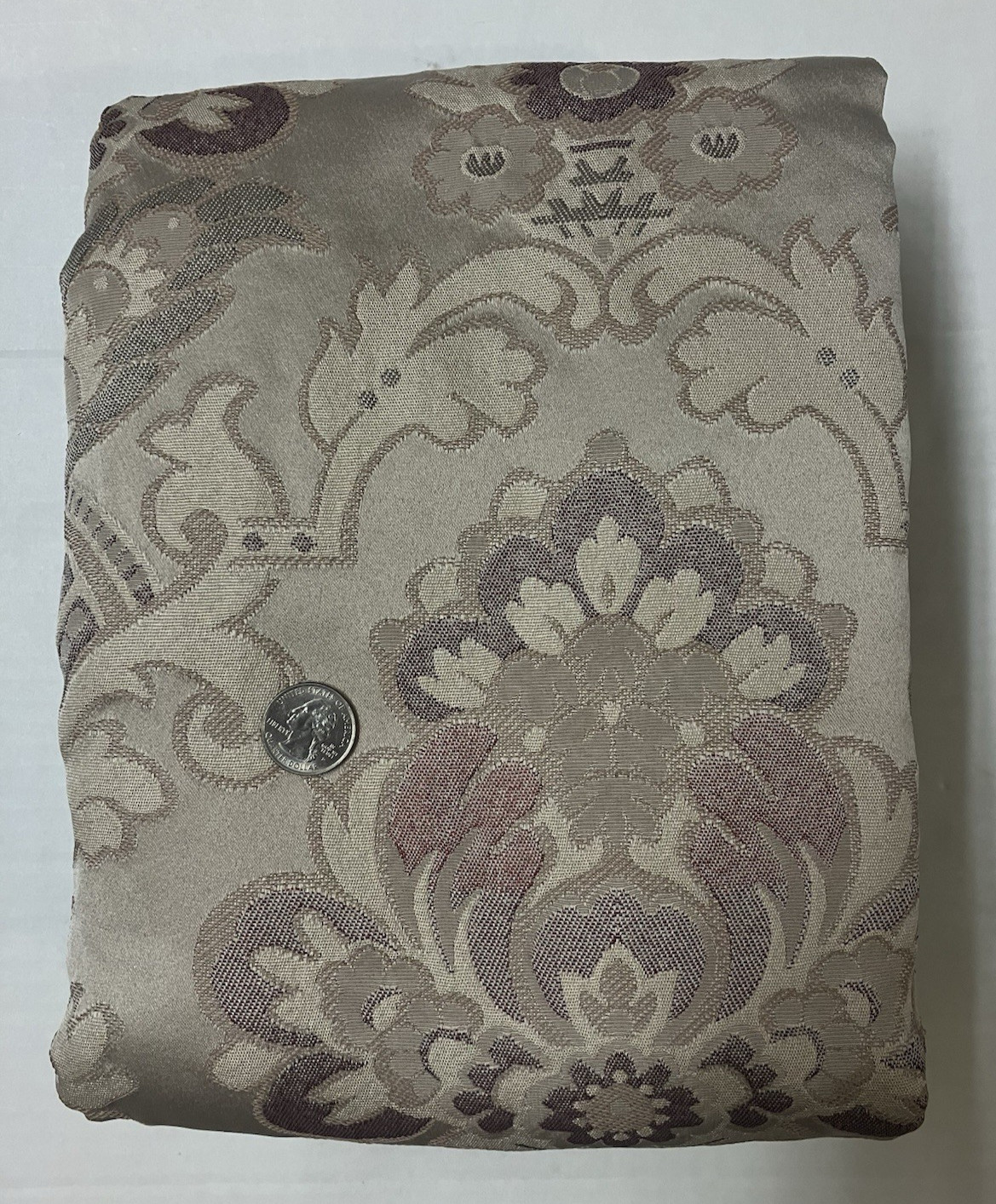 Vtg JC Penney Home Collection Tapestry Brocade Drapery Panels 80 x 84 Rod Pocket