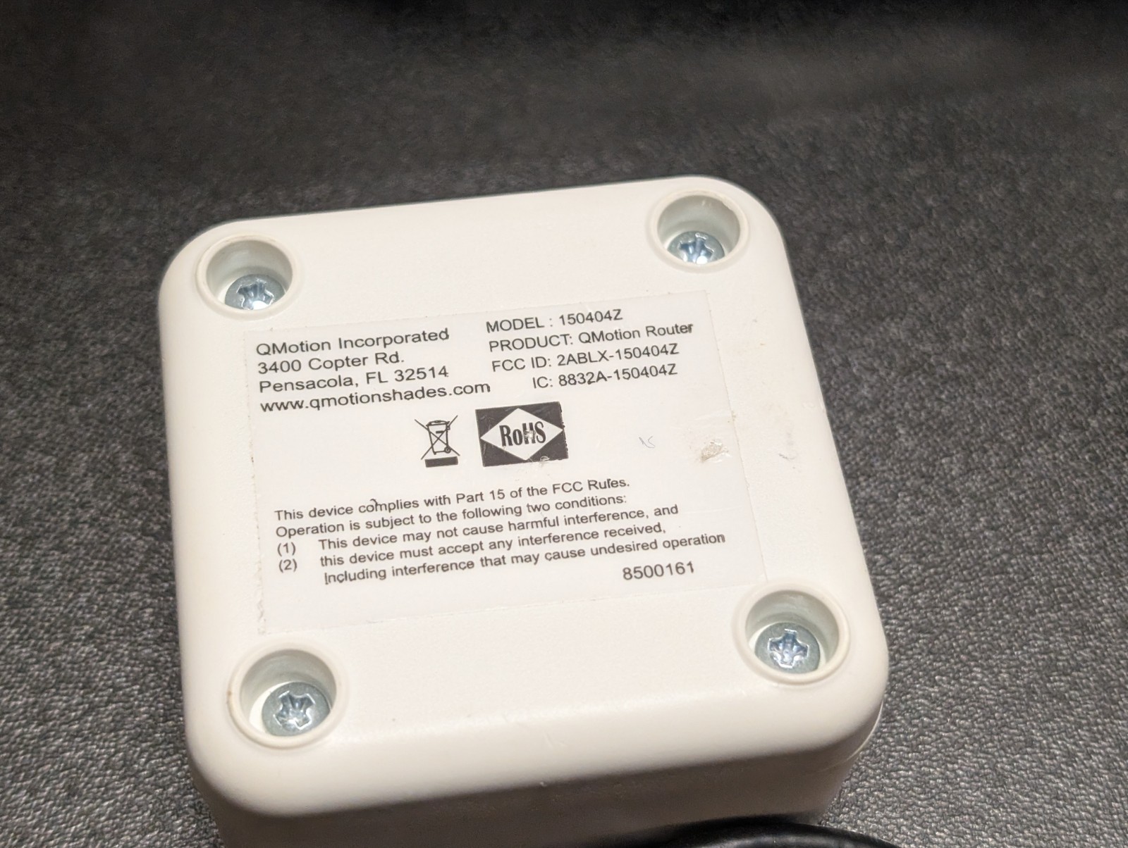 4x Qmotion Zigbee Range Extenders For Qmotion Motorized Shades, Controls, Hubs