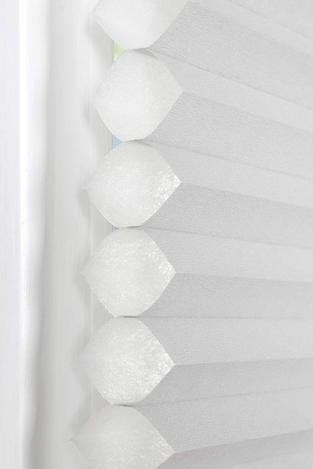 White Light Filtering Top Down Bottom Up Deluxe Cordless Cellular Shades –