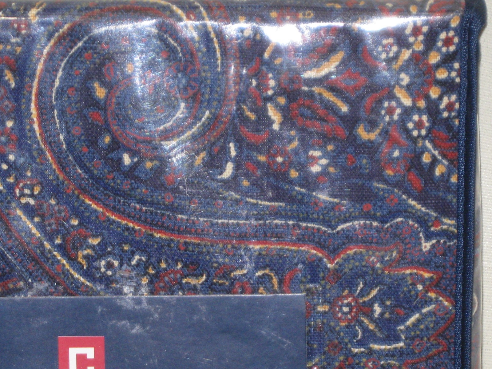 New Chaps Home ” Indigo Isle ” Window Valance 80″ x 17″