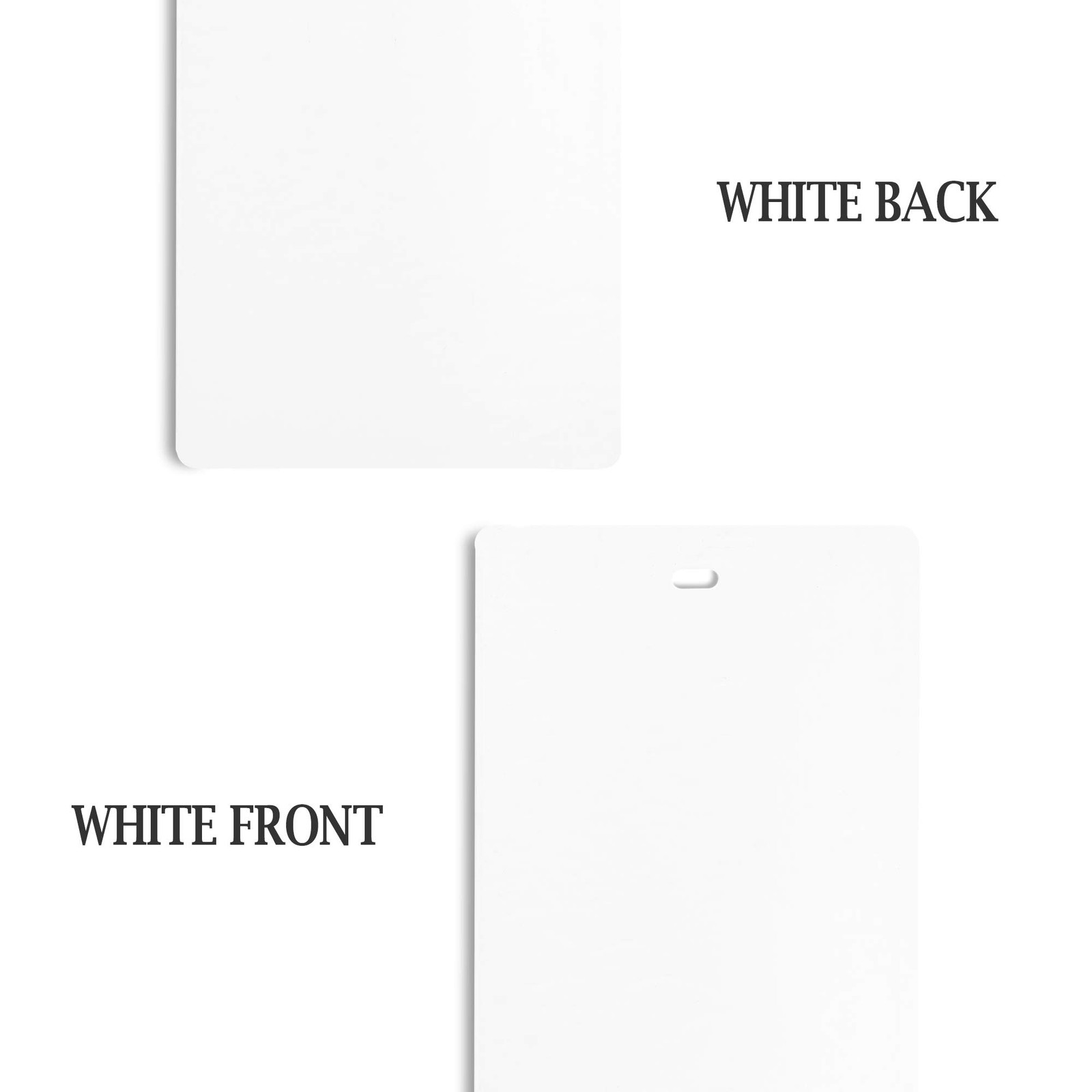 5 Pack PVC Vertical Blind Replacement Slats Curved Smooth White 82.5 Length