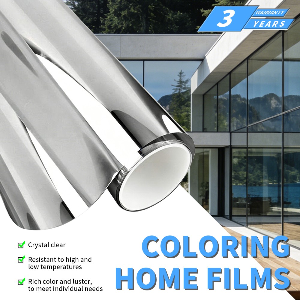 60′′× 98FT 20%VLT Window Tint Glass Film UV Heat Reflective Home Office