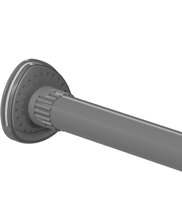 Tension Shower Curtain Rods 122.4-142.1 Inch Room Divider—BIG SALE!!