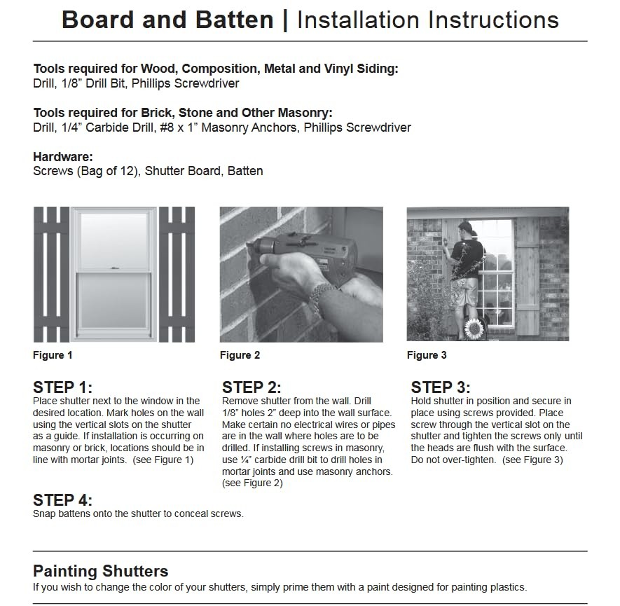 Polaris Homeside 4 Board and Batten Joined Vinyl 14.5″W x 39″H, 050 Black
