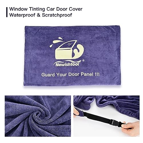 Window Tint Tools Car Door Panel Guard Protector, Reusable Waterproof