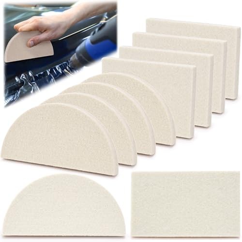 8 Pcs Window Tint Squeegee, Wool Felt Squeegee, Reusable Wrap Tool for Car