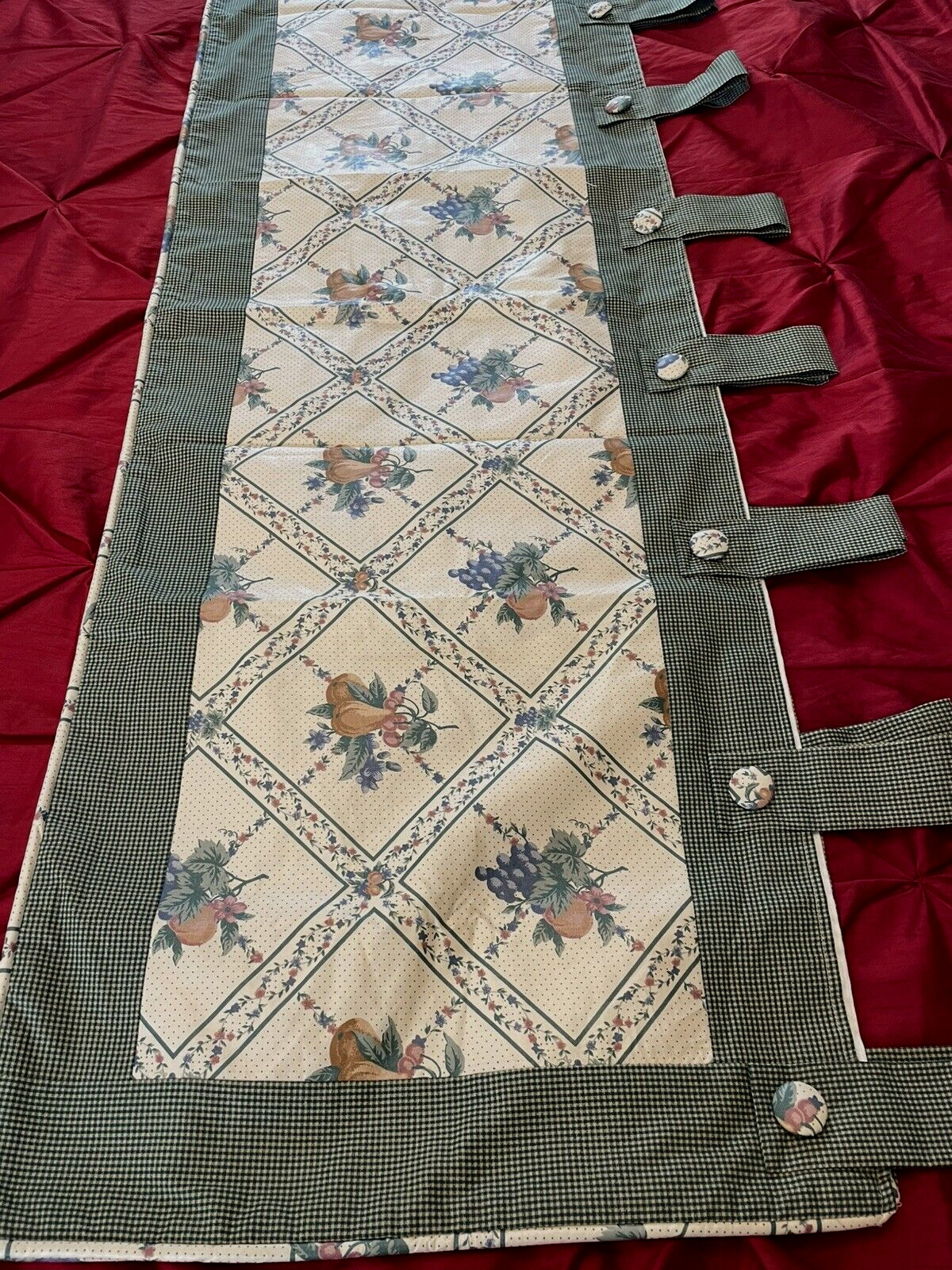 Lot 3 Kitchen Country Farm House Cottage Core Shabby Chic Kitchen Cafe Curtains