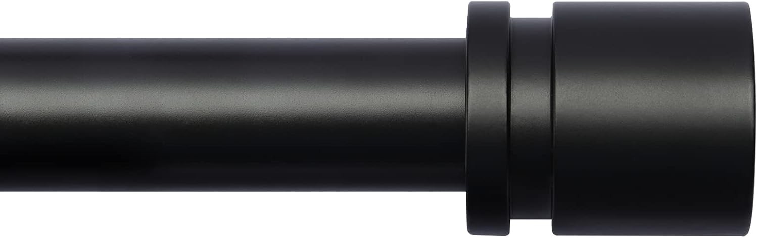 Curtain Rods for Windows 16 to 28 or 40 Inches Max Adjustable Length 1 Inch