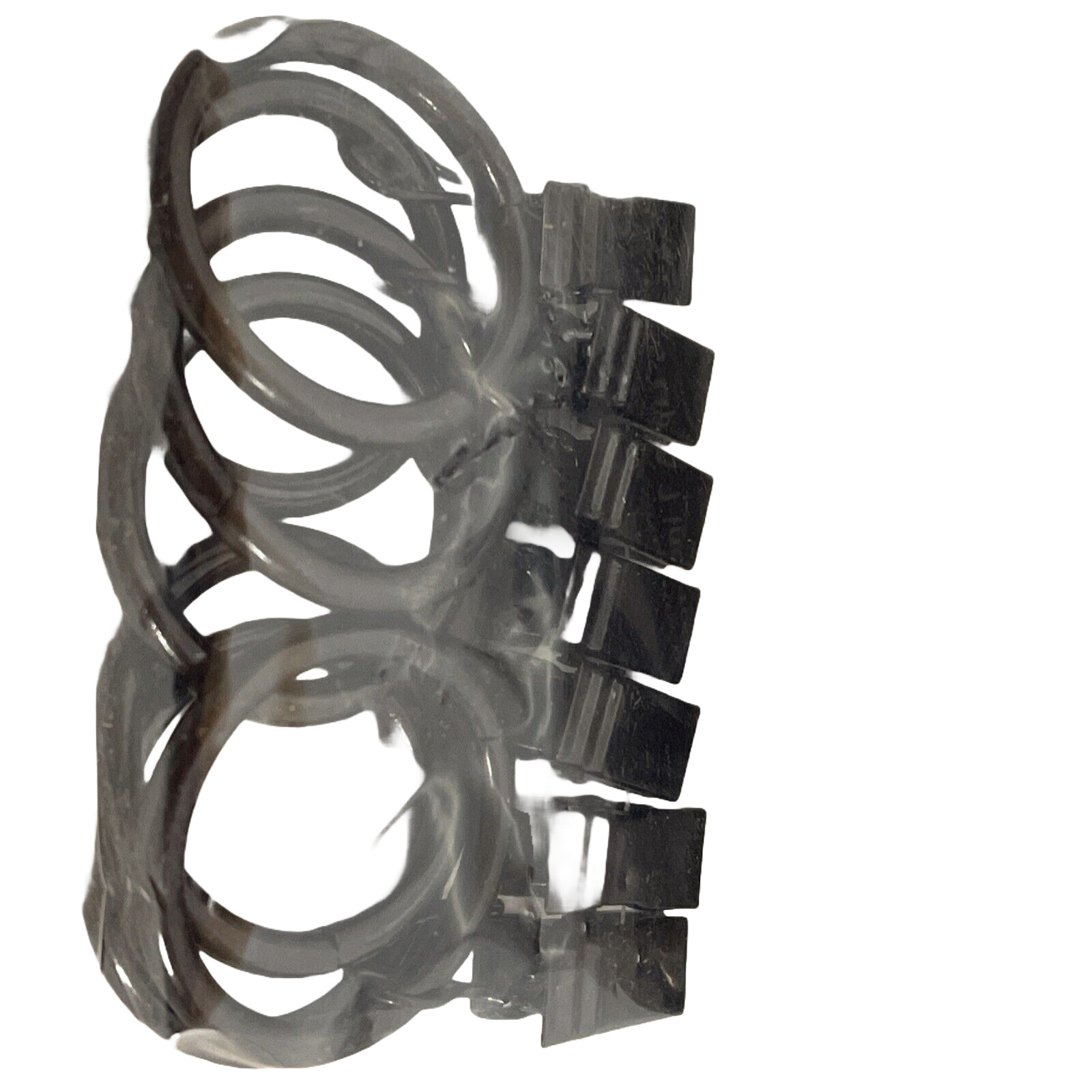 (7-Pk) Mainstays Curtain Clip Rings Bronze MS10-290-508-82 Fits 1” Rods New