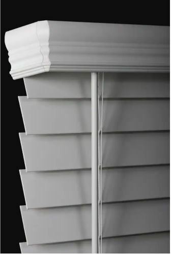 Cordless Room Darkening 2.5 in. Faux Wood Blind for Window.(WIDTH SIZE .5″ LESS)