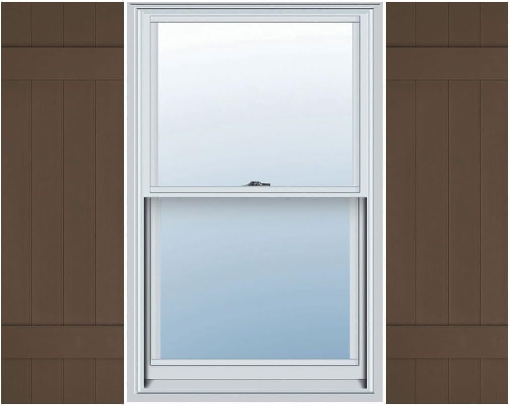 Ekena Millwork Lifetime Vinyl LJ4S14X04700FB Standard Four Board Joined, Board-n
