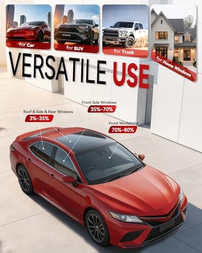 15% VLT Ceramic Car Window Tint Film 40″ x 100ft Roll, 40In x 100Ft 15% Vlt